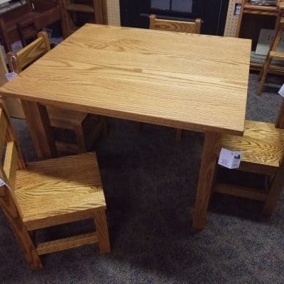 Child's Table and Chair Set 1