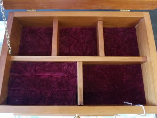 Plain Top Jewelry Chest 4